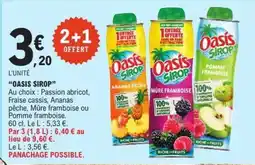 E.Leclerc OASIS Sirop offre