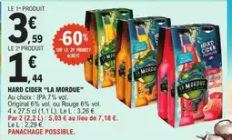 E.Leclerc Hard Cider La Mordue offre