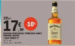 E.Leclerc Jack Daniel's Tennessee Honey offre