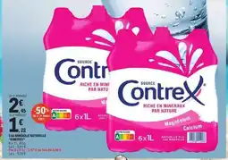 E.Leclerc CONTREX EAU MINÉRALE NATURELLE offre