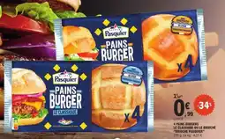 E.Leclerc 4 PAINS BURGERS offre