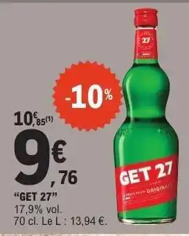 E.Leclerc Get 27 offre
