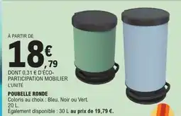 E.Leclerc POUBELLE RONDE offre