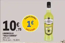 E.Leclerc LIMONCELLO 'VILLA CARDEA' offre