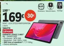 E.Leclerc Tablette Lenovo offre