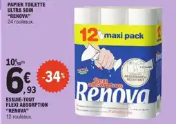 E.Leclerc ESSUIE-TOUT FLEXI ABSORPTION “RENOVA” offre