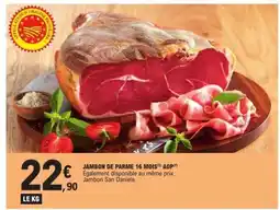 E.Leclerc JAMBON DE PARME 16 MOIS offre