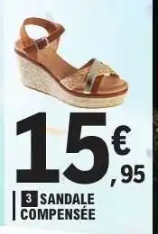 E.Leclerc Sandale Compensée offre
