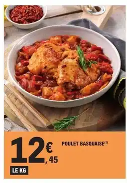 E.Leclerc POULET BASQUAISE offre