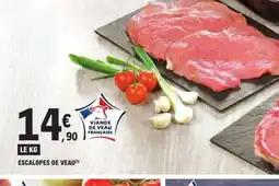 E.Leclerc Escalopes de veau offre
