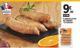 E.Leclerc 6 Andouillettes au Canard 'Le Gaulois' offre