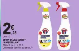 E.Leclerc SPRAY DÉGRAISSANT CHANTECLAIR offre