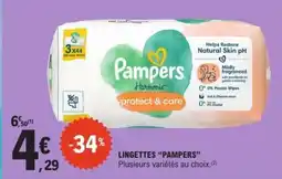 E.Leclerc Lingettes Pampers offre