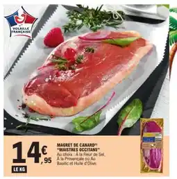 E.Leclerc MAGRET DE CANARD MAISTRES OCCITANS offre