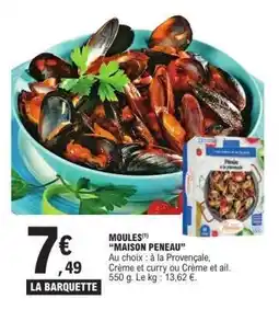 E.Leclerc MOULES 'MAISON PENEAU' offre