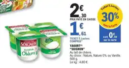 E.Leclerc YAOURT SOIGNON offre