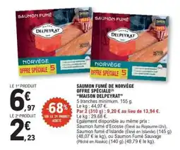 E.Leclerc Saumon Fume De Norvege offre