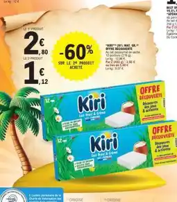 E.Leclerc Kiri Lait Frais & Crème offre