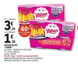 E.Leclerc GÂTEAU DE RIZ YABON offre
