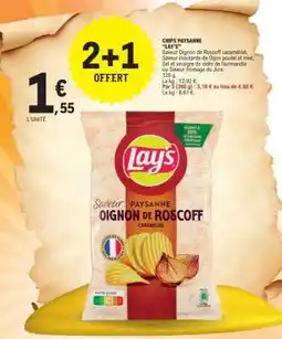 E.Leclerc Chips Paysanne 'Lay's' offre