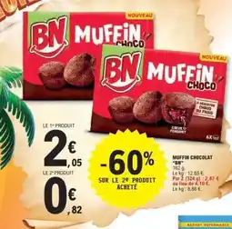 E.Leclerc Muffin Chocolat BN offre