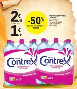 E.Leclerc Eau Minérale Naturelle Contrex offre