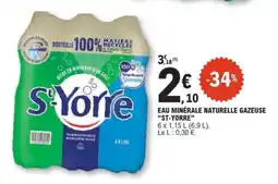 E.Leclerc Eau Minérale Naturelle Gazeuse St Yorre offre