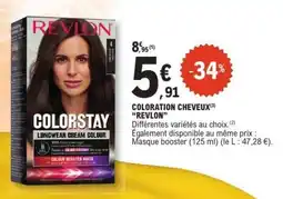 E.Leclerc COLORATION CHEVEUX REVLON offre