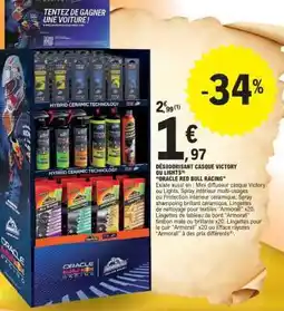 E.Leclerc DÉSODORISANT CASQUE VICTORY OU LIGHTS offre