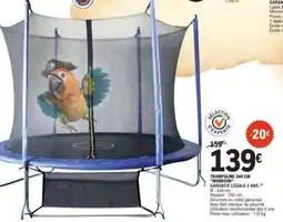 E.Leclerc Trampoline 244 cm offre