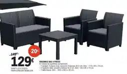 E.Leclerc ENSEMBLE BAS 4 PIÈCES offre