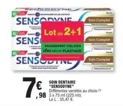 E.Leclerc SOIN DENTAIRE “SENSODYNE” offre