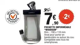 E.Leclerc POCHETTE IMPERMÉABLE WOODSUN offre