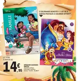 E.Leclerc Disney Famille offre