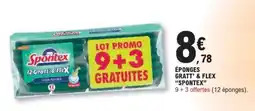 E.Leclerc ÉPONGES GRATT’ & FLEX “SPONTEX” offre
