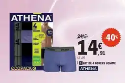 E.Leclerc ATHENA 4 Boxers offre