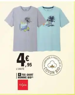 E.Leclerc TEE-SHIRT HOMME BIO offre