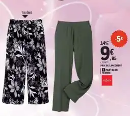 E.Leclerc Pantalon femme offre