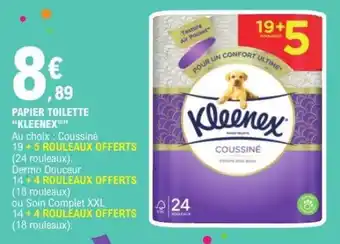 E.Leclerc Papier Toilette Kleenex offre