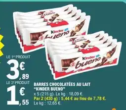 E.Leclerc KINDER BUENO offre