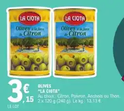 E.Leclerc OLIVES LA CIOTA offre