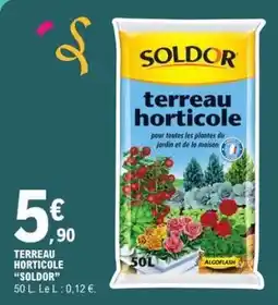 E.Leclerc TERREAU HORTICOLE SOLDOR offre