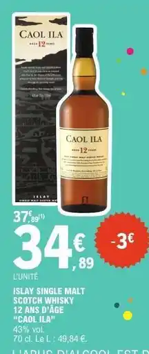 E.Leclerc CAOL ILA 12 ANS D'ÂGE offre