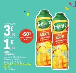 E.Leclerc Sirop Teisseire offre