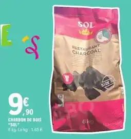 E.Leclerc CHARBON DE BOIS SOL offre