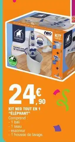 E.Leclerc KIT NEO TOUT EN 1 “ÉLÉPHANT” offre