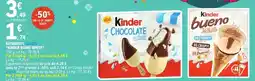 E.Leclerc BÂTONNETS GLACÉS 'KINDER BUENO WHITE' offre