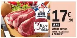 E.Leclerc Viande Bovine : Faux-Filet offre