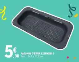 E.Leclerc Passoire d'évier extensible offre