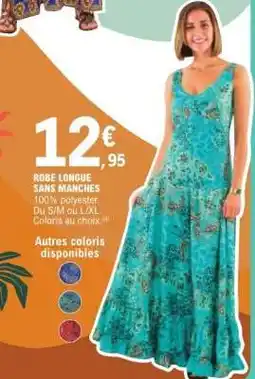E.Leclerc ROBE LONGUE SANS MANCHES offre